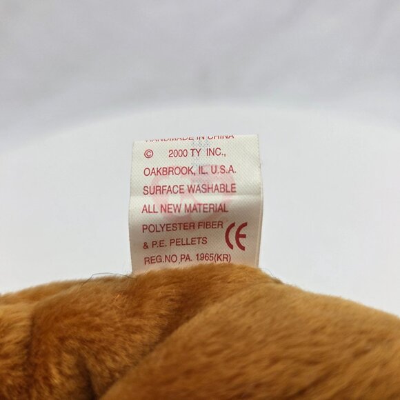 TY Beanie Baby - NILES the Camel (6.5 inch) - Stuffed Animal Toy NWT - Picture 11 of 11